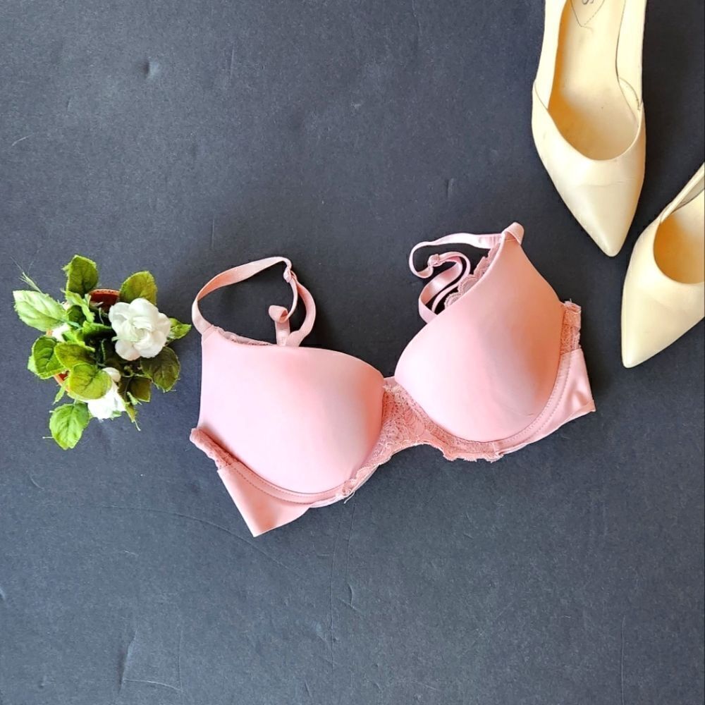 Sophie B Light Pink Pushup Bra